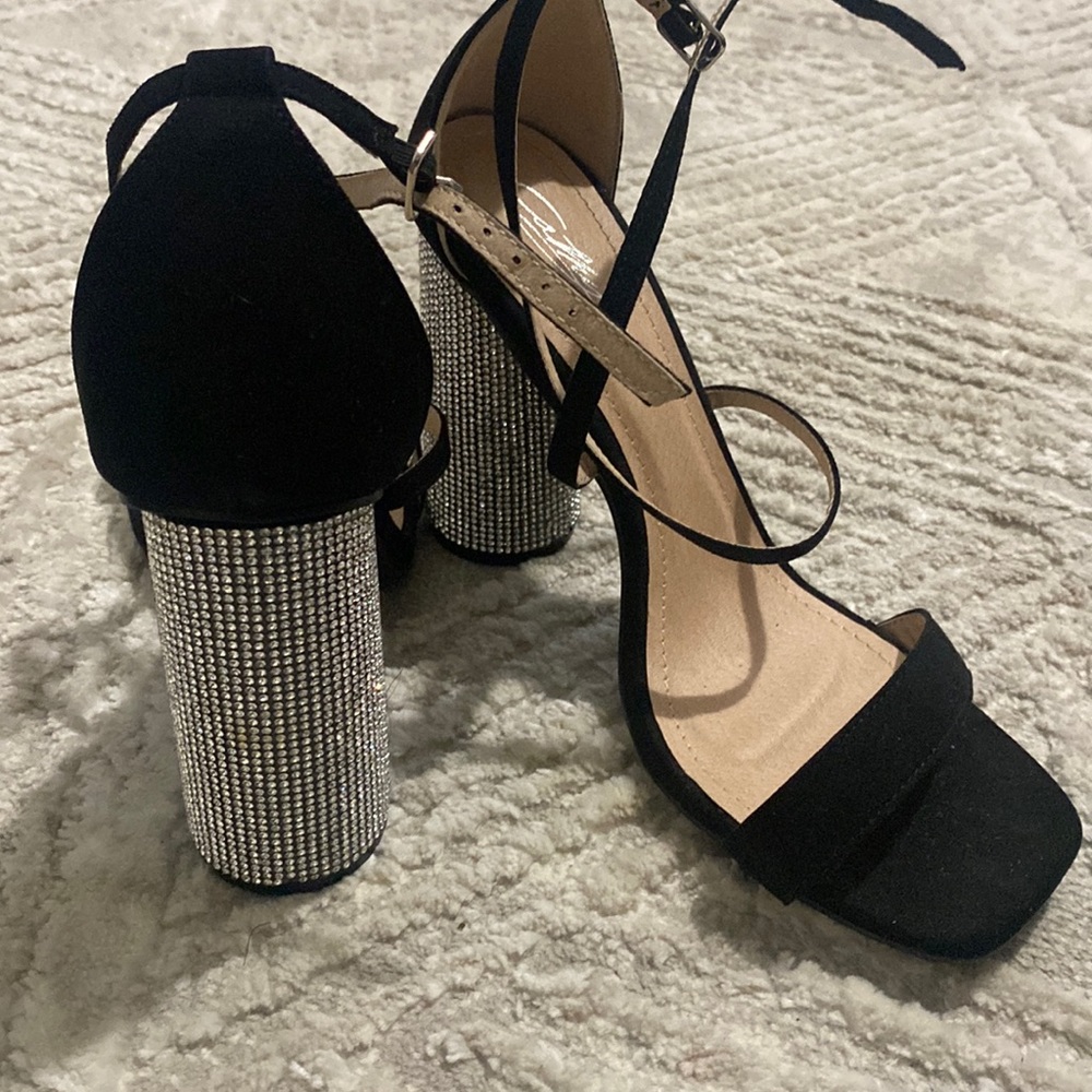 Black heels